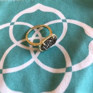 Kendra Scott Gold Drusy Ring